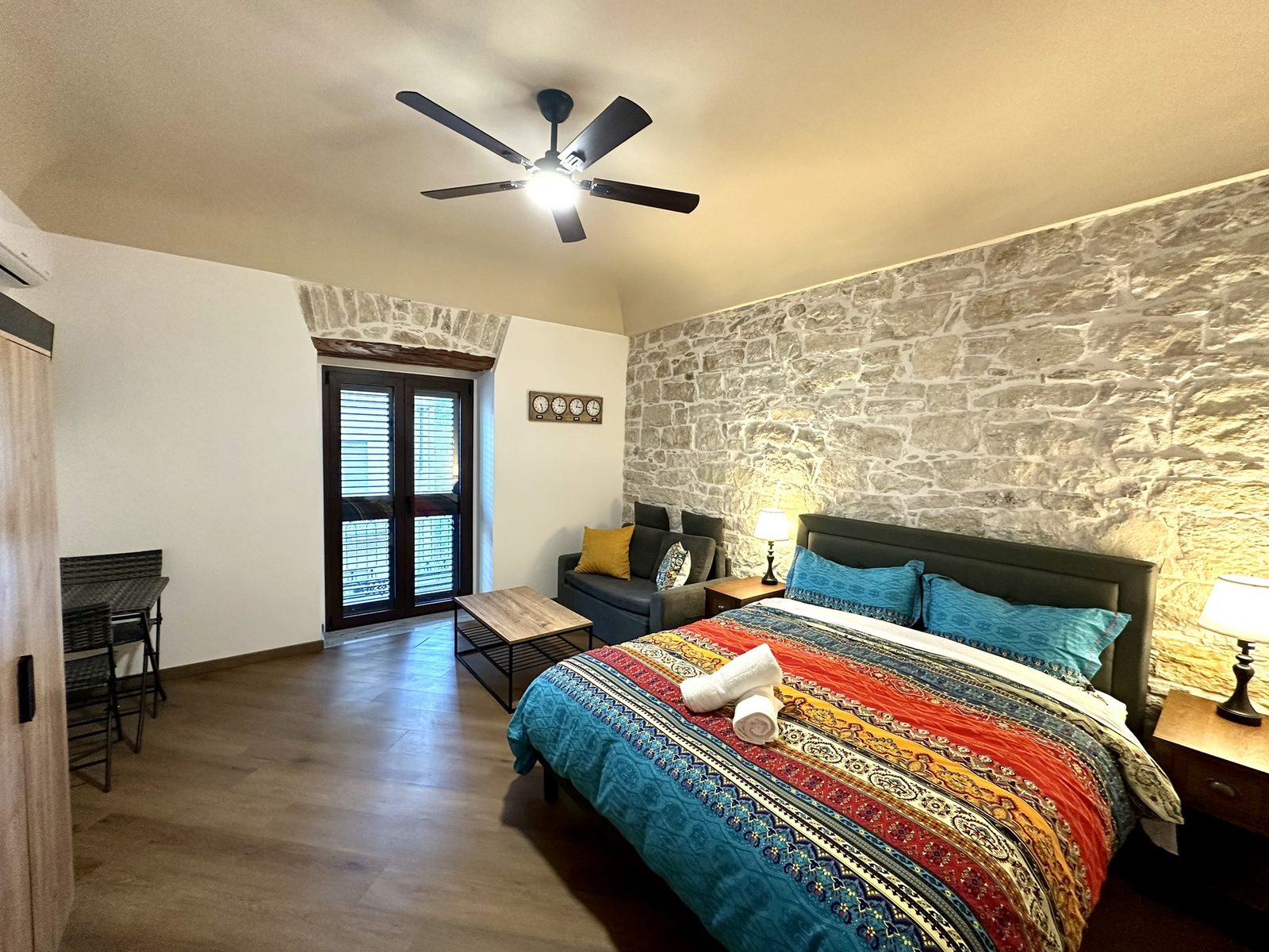 Casa del Monte &mdash; bedroom two with queen bed